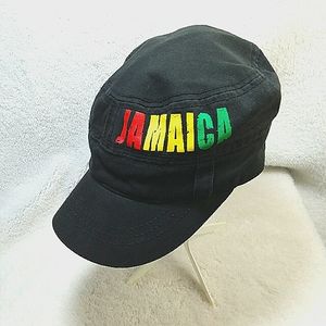 Jamaica Black Adjustable Cap